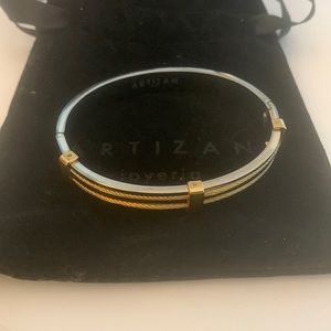 Artizan Joyeria silver/goldtone bracelet